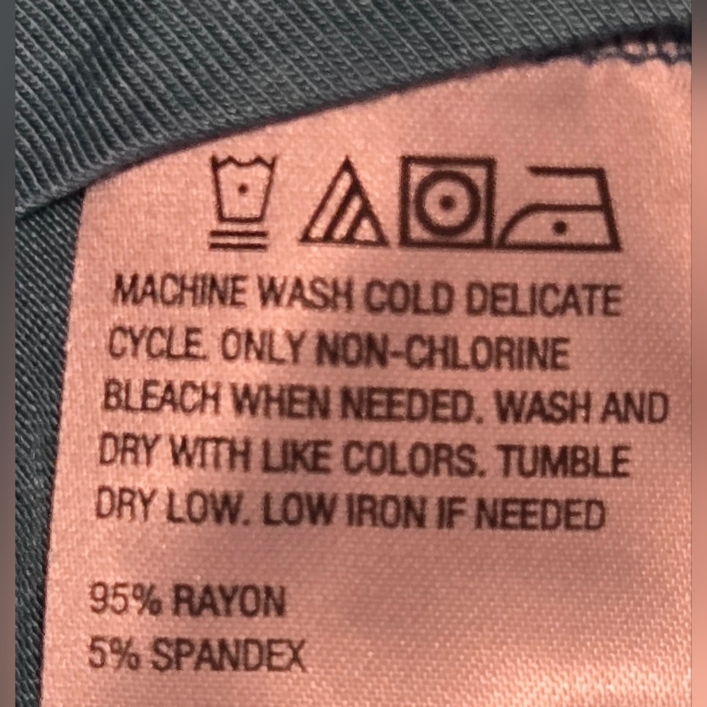 💚 NWOT Colleen Lopez Casual Blue Gathered Top - Picture 7 of 7